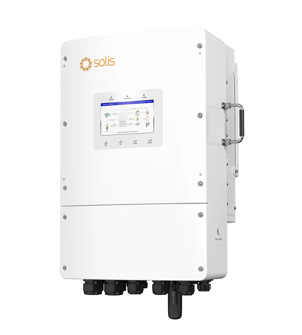 Solis S6-EH3P12K02-NV-YD-L 12 kW trīsfāžu zemsprieguma hibrīdais invertors