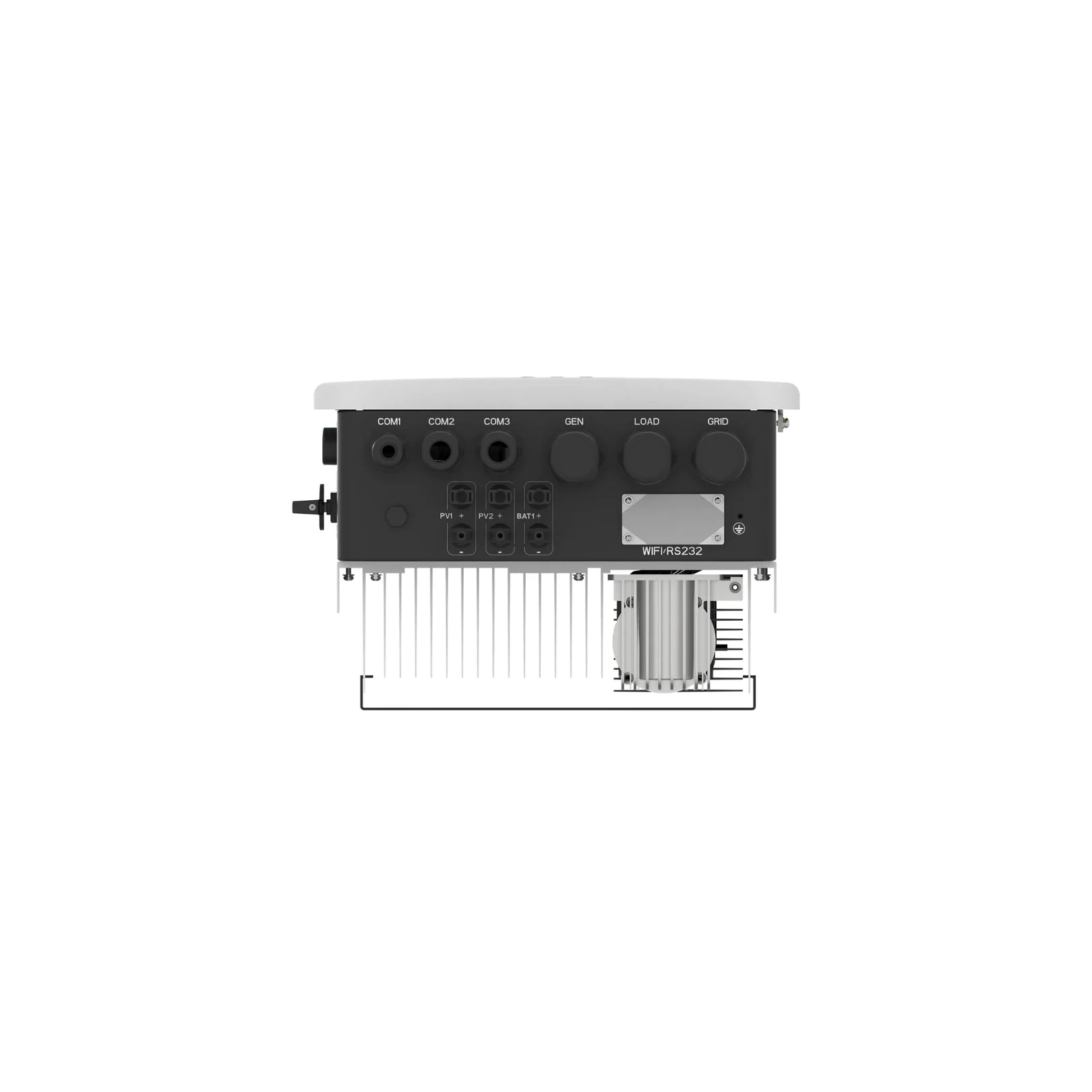 Deye SUN-10K-SG01HP3-EU-DM2 10 kW augstsprieguma trīsfāžu hibrīda invertors