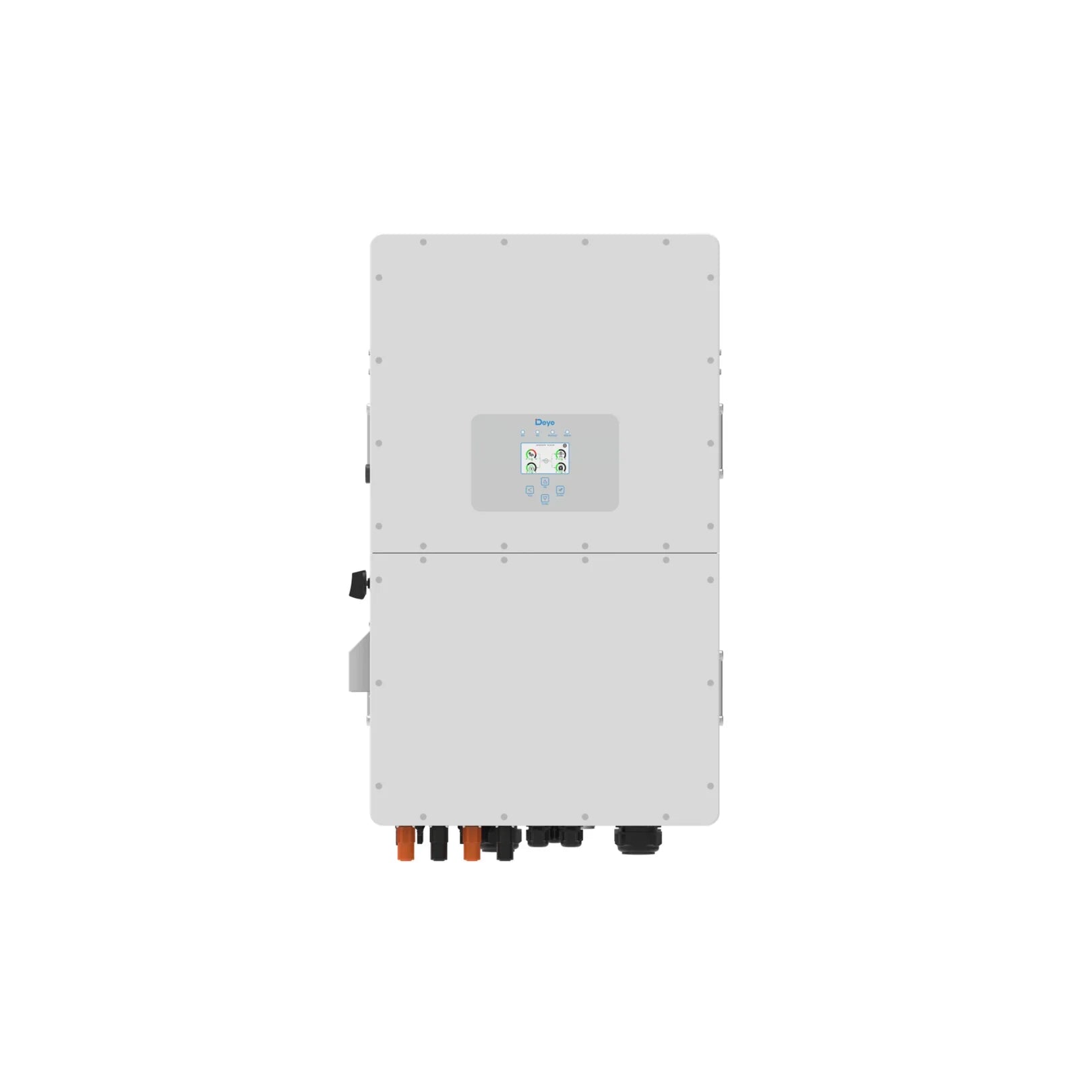 Deye SUN-50K-SG01HP3-EU-BM4 50 kW augstsprieguma trīsfāžu hibrīda invertors