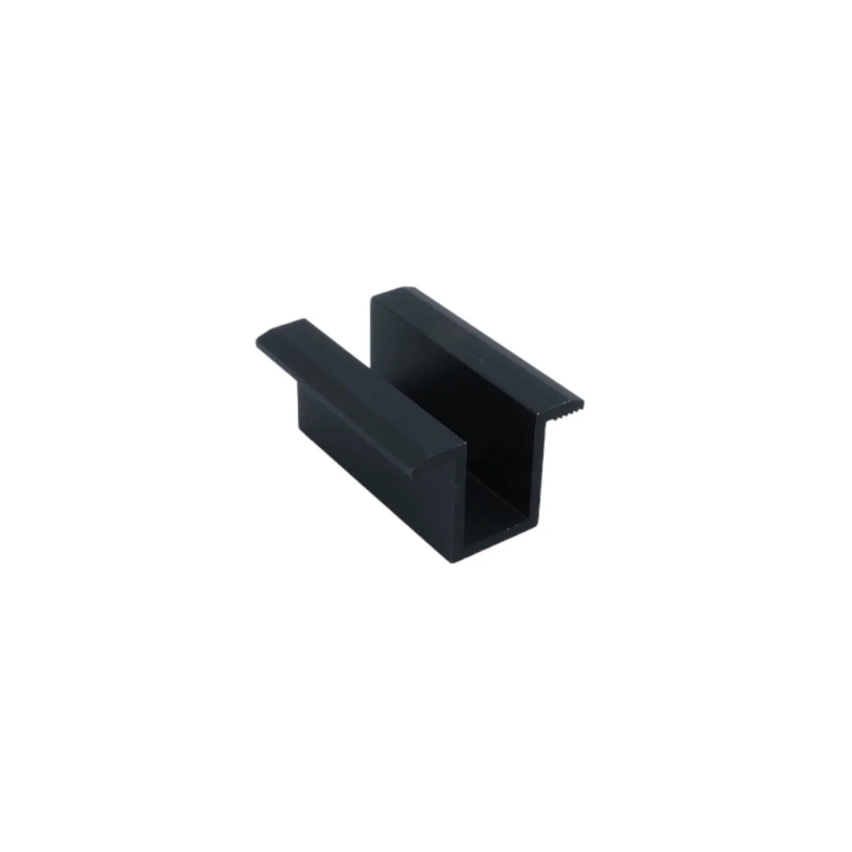 24,3x36 (30) mm centrālā skava, anodēta, melna