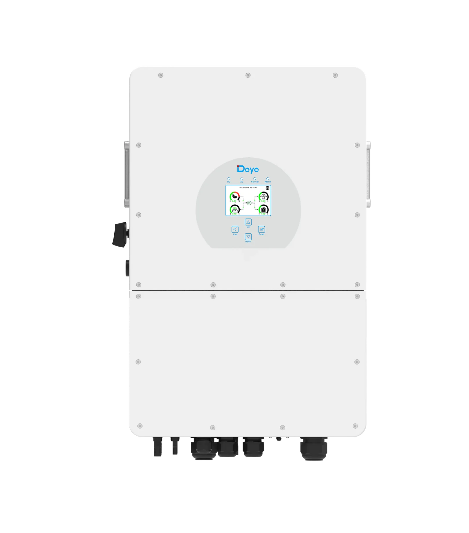 Deye SUN-25K-SG01HP3-EU-AM2 25 kW augstsprieguma trīsfāžu hibrīda invertors